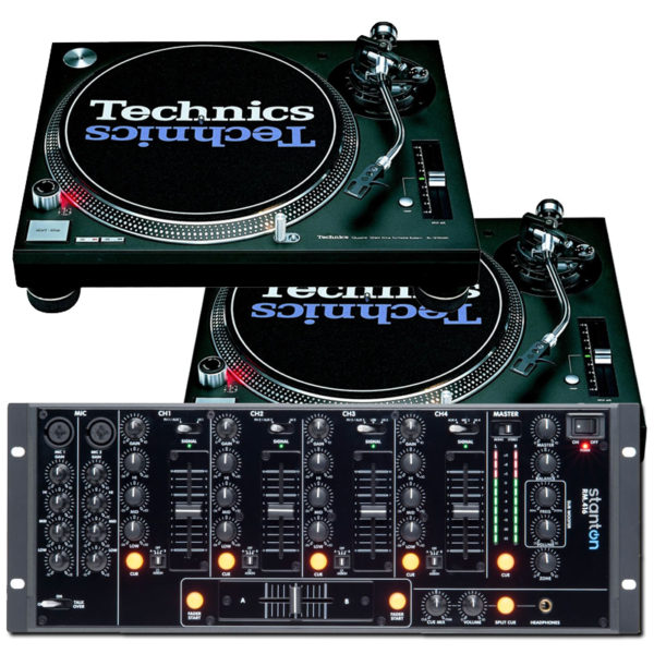 Technics Turntables and Mixer Hire - Showtec - Sussex Dj Equipment